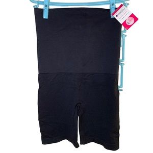 High Waisted Black Shaper Short Size XL By Empetua Shapermint NWT